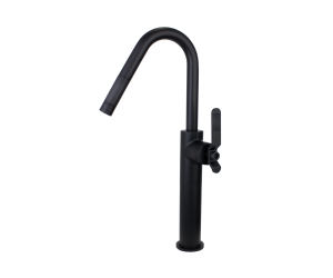 Смеситель высокий для раковины 1760'S 3352SB черный Смеситель высокий для раковины 1760'S 3352SB черный