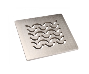 Решетка для трапа HL3121 Seine из высококачественной стали 115х115