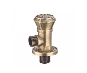 32626 Вентиль угловой 1/2" с отражателем, бронза