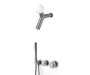 Душевой комплект встраиваемый LIBERTY 5011GG-L графит