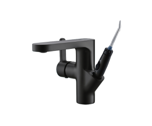Смеситель с ирригатором для раковины OPTIMAL 10188B черный