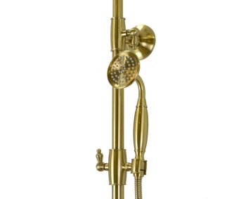 1919BR Душевая колонна TIFFANY с изливом бронза